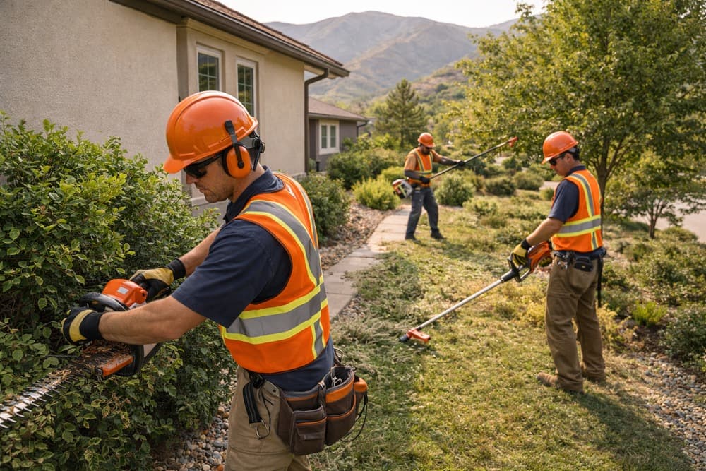 Professional vegetation management and fuel reduction